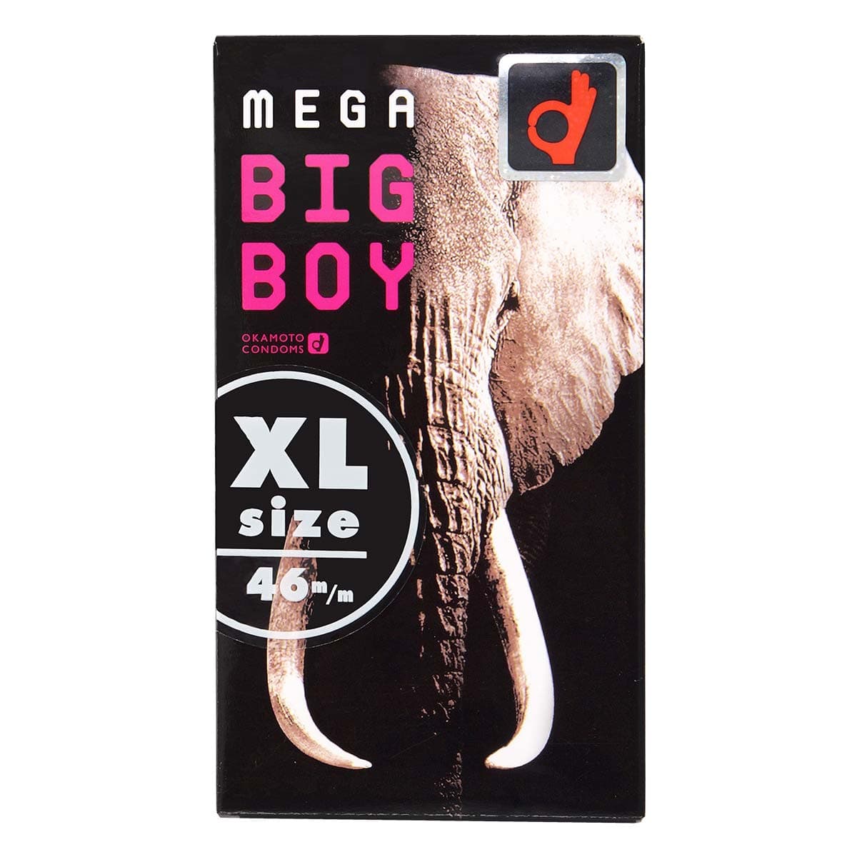 Okamoto - Mega Big Boy XL碼安全套 46 / 72mm 12個裝
